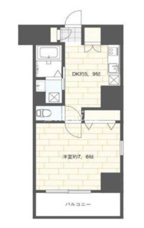 MLコート木場の物件間取画像